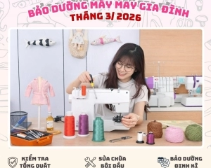 Sự Kiện Bảo Dưỡng Máy May Gia Đình Tại Beauty Lady Có Gì?