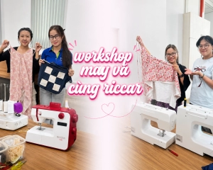 Workshop May Vá Tại Beauty Lady Tháng 5 Này: May Váy Hai Dây Đi Biển