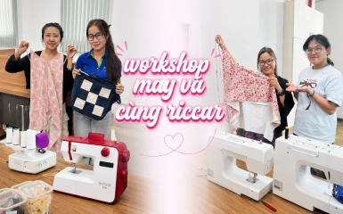 Workshop May Vá Tại Beauty Lady Tháng 5 Này: May Váy Hai Dây Đi Biển