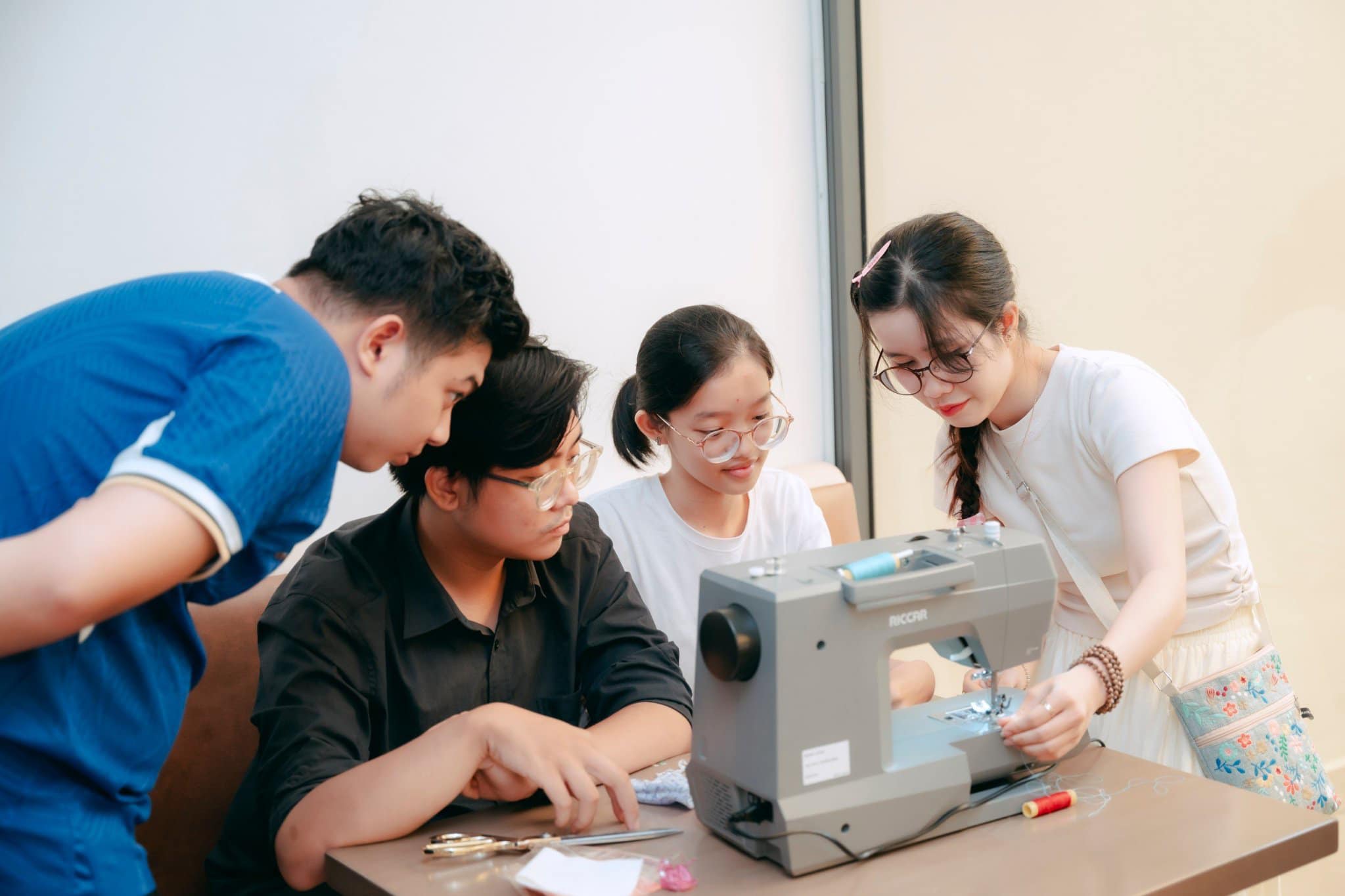 máy may gia đình không chạy được