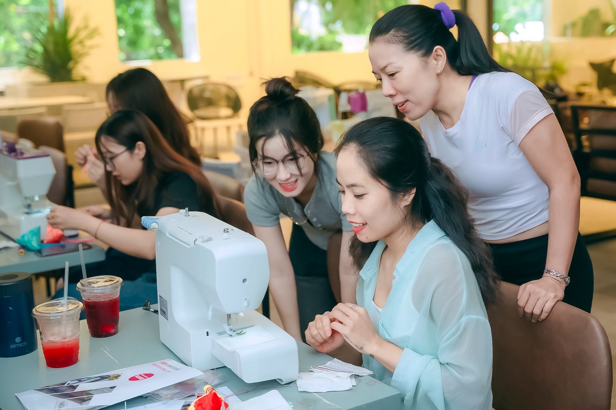 hoạt động trải nghiệm máy may gia đình miễn phí